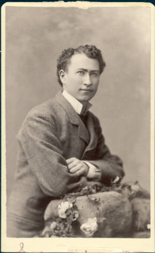 Elias M. Ammons, 1880, High School Portrait, Denver Library. 