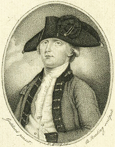 A print of Edmund Fanning by B. Reading. Image from the New York Public Library Digital Gallery. 