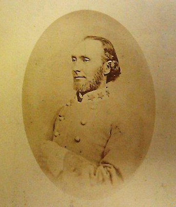 Photographic portrait of Dennis D. Ferebee, circa 1861-1880.  Item H.1939.26.1 from the collections of the North Carolina Museum of History.  