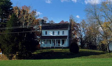 The Edwards-Franklin House in Surry County, former home of Meshack Franklin and Gideon Edwards, whose daughter Meshack married. Image from Flickr user Mark Welker.