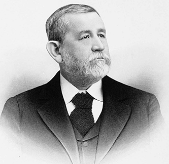 Engraving of Judge David Moffat Furches, 1905. Image from Archive.org.