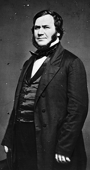 Photograph of John Adams Gilmer, between 1855 and 1865. Image from the Library of Congress.
