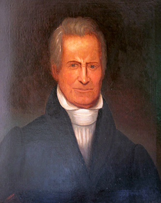 A portrait of General Joseph Graham, attributed to Wiseman. Image from the Tennessee Portrait Project of the National Society of Colonial Dames of America in Tennessee.