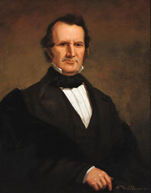 Portrait of William Alexander Graham by William Garl Browne, circa 1845-1875. Image from the North Carolina Museum of History.