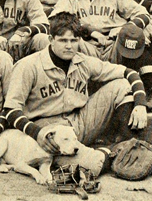 "Baseball Team, 1900." Photograph. The Hellenian vol. 11. [Chapel Hill, N.C.]: Fraternities of the University of North Carolina. 1900. 141.