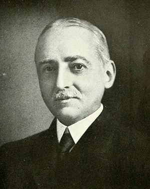 Photograph of Ernest Haywood, circa 1919. Image from Archive.org.