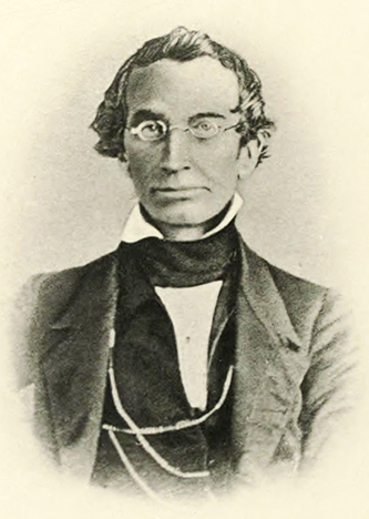 Professor Nicholas Marcellus Hentz (1797-1856). Image from Archive.org.