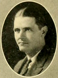 A photograph of Herbert James Herring from the 1925 Duke University yearbook. Image from the University of North Carolina at Chapel Hill. 