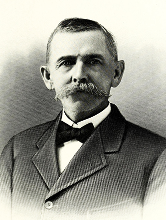 An engraving of Lovit Hines published in 1917. Image from the Internet Archive / N.C. Goverment & Heritage Library.