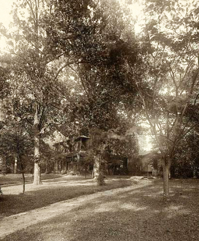 Photograph of the Hogg House in Raleigh, 1900. Image from the North Carolina Museum of History.