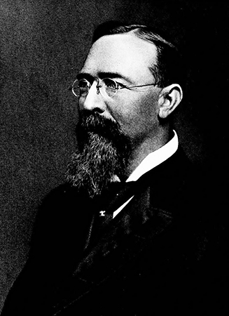 Engraving of Martin H. Holt published in 1908. Image from Internet Archive.