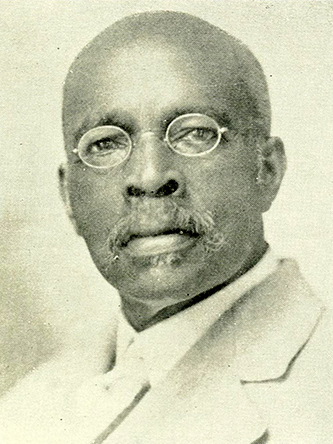 A photograph of Charles Norfleet Hunter published in 1925. Image from the Internet Archive.