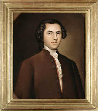Modern copy of an original portrait of Edward Hyde. Image from the North Carolina Museum of History.