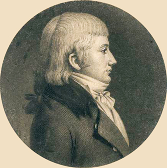 A portrait of James Cathcart Johnston done in 1801. Image from the National Portrait Gallery, Smithsonian Institution.