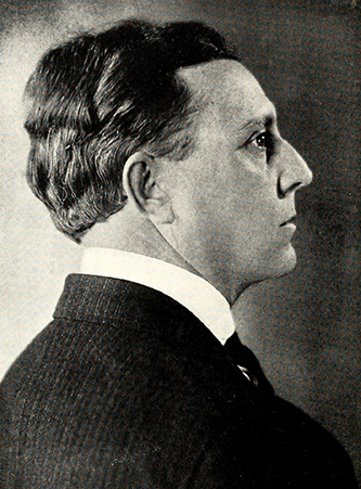 A photograph of Dr. Thurman D. Kitchin published in 1929. Image from the Internet Archive. 