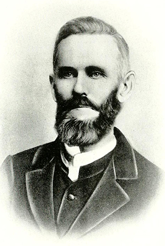 A photograph of Walter Waightstill Lenior published in the 1915 Lenior College yearbook. Image from Archive.org.