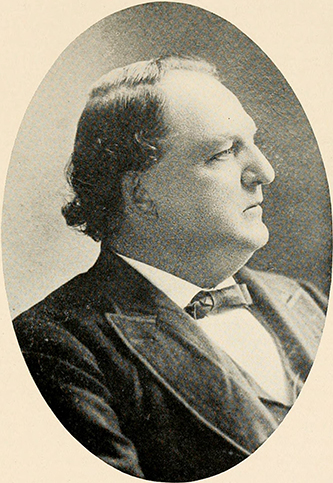 A photograph of Romulus Z. Linney published in 1915. Image from the Internet Archive.