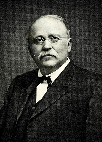 An engraving of Jacob Alson Long published in 1917. Image from the Internet Archive / N.C. Goverment & Heritage Library.