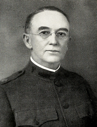 A photograph of Dr. John Wesley Long published in 1923. Image from the Internet Archive.