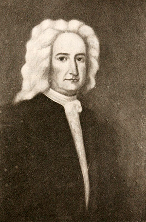 Portrait believed to be of governor Philip Ludwell. Image from Archive.org.
