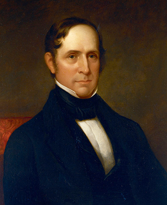 An 1844 portrait of Willie Person Mangum by James Reid Lambdin. Image from the United States Senate.