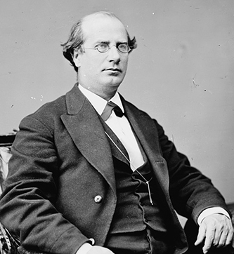 A photograph of John Manning, Jr., between 1860 and 1875. Image from the Library of Congress.