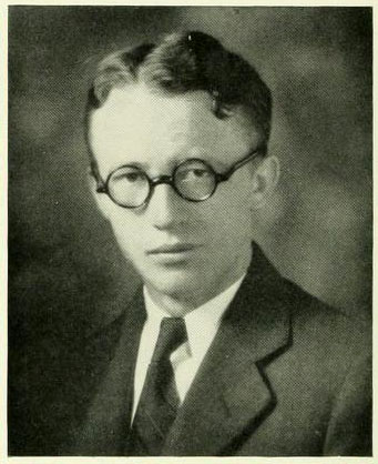 Senior portrait of Albert Bonner McClure.  From the Davidson College yearbook <i>Quips & Cranks</i>, Vol. 34, p. 64.  Published 1931 by the Senior Class of Davidson College, Davidson, N.C.  Used by permission from E. H. Little Library, Davidson College. 