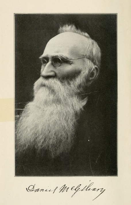Portait of Daniel McGilvary.  From <i>A half century among the Siamese and the Lao : an autobiography,</i> by Daniel McGilvary, published 1912 by Fleming H. Revell Company, New York. Presented on Archive.org. 