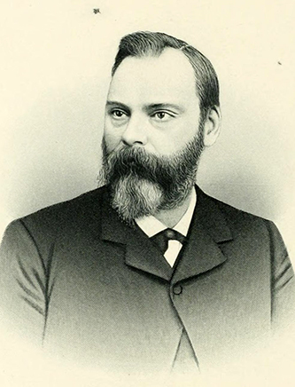 An engraving of Dr. James McKee published in 1892. Image from the Internet Archive.