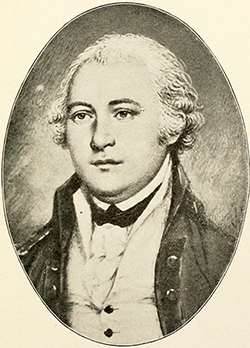Griffith John McRee's grandfather (1758-1801), who had the same name, from an 1895 illustration. Image from Archive.org.