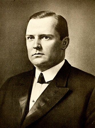 A photograph of Isaac Melson Meekins published in 1919. Image from the Internet Archive.