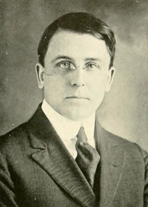 A photograph of Zeno Payne Metcalf from the 1919 North Carolina State University yearbook. Image from North Carolina State University. 