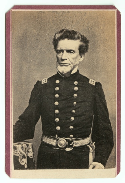 Photographic portrait of Thomas Overton Moore, circa 1860s.  Item #strph44002, from the William Emerson Strong Photograph Album, David M. Rubenstein Rare Book & Manuscript Collection, Duke University. 