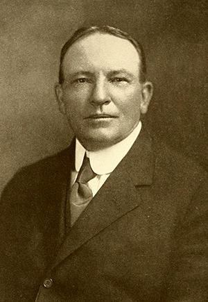 A portrait of John Motley Morehead, II by Lloyd Bronson, 1906. Image from Archive.org.