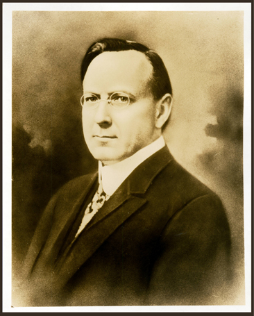 Edwin Dubose Mouzon, portrait circa 1924, by Elmer T. Clark.  From the collections of the Bridwell Library, Southern Methodist University. Used by permission from the Bridwell Library.  The back side of the image bears the stamp "Copyright 1924 by Elmer T. Clark Not to Be Reproduced." 