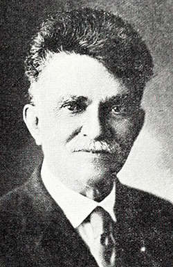 A photograph of M.C.S. Noble published in 1922. Image from Archive.org.