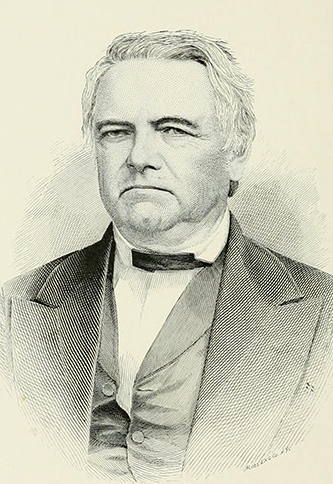 An engraving of James Walker Osborne (1811-1869) published in 1892. Image from the Internet Archive.