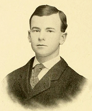 Joseph Ezekiel Pogue Jr.'s yearbook photograph from 1906. Image from the North Carolina Collection, University of North Carolina at Chapel Hill.