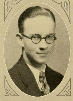 Image of Liston Pope, from The Chanticleer 1929, [p.97], published 1929 by Durham, N.C.: Duke University. Presented on Digital NC.