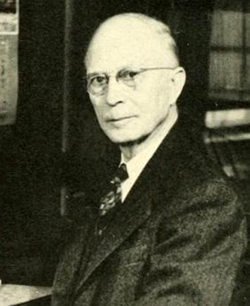 "Dr. W. F. Prouty."  Photograph of William F. Prouty, from the 1949 University of North Carolina yearbook <i>The Yackety Yack,</i> p. 194.  Published by the Students of the University of North Carolina, Chapel Hill, N.C. Presented on DigitalNC. 
