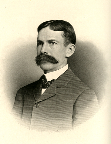 Engraved portrait of Richard Beverly Raney, from Samuel A. Ashe's <i>Biographical History of North Carolina</i>, Vol. 7, p. [403], published 1908 by Charles L. Van Noppen Publisher, Greensboro, North Carolina.  From the collections of the Government & Heritage Library, State Library of North Carolina. 