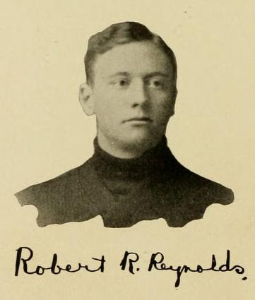 Image of Robert Rice Reynolds, from the Yackety Yack at the University of North Carolina at Chapel hill, [p. 42], published 1906 by Chapel Hill, Publications Board of the University of North Carolina at Chapel Hill. Presented on Digital NC.