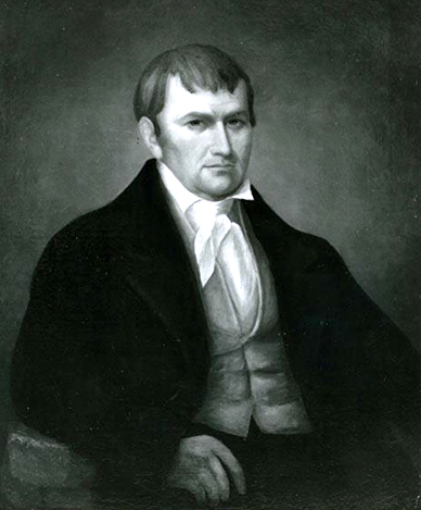 Portrait of James Robertson. Image from the North Carolina Museum of History.