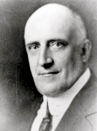 A photograph of Howard Edward Rondthaler circa 1925. Image from Digital Forsyth.