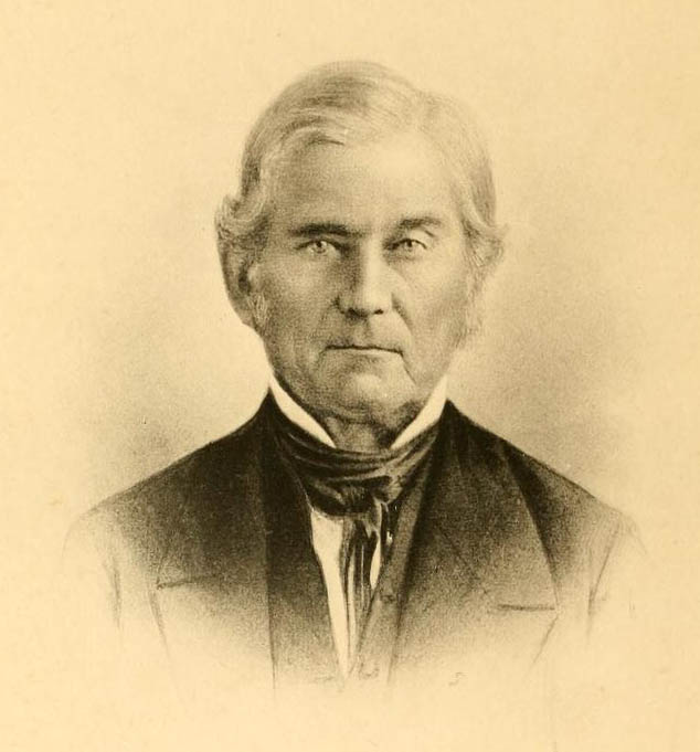 Image of Reuben Ross, from from Life and times of Elder Reuben Ross, [opposite of cover page], published 1882 by Philadelphia, printed by Grant, Faires & Rodgers. Presented on Internet Archive.
