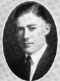 Image of Francis Xavier Schumacher, from Michiganensian Yearbook, [p. 96], published 1921 from [Ann Arbor] : University of Michigan. Presented on Hathitrust Digital Library.