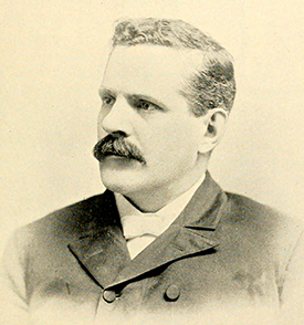 A photograph of James Edward Shepherd, circa 1893. Image from Archive.org.
