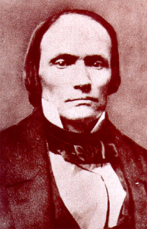 Photographic portrait of George Washington Smyth, from the website of the Texas State Cemetery. 