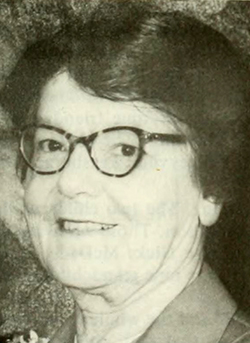 A photograph of Bessie Octavia Whittied Spence published in 1974. Image from the Internet Archive.