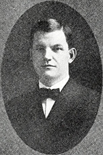 A photograph of Walter P. Stacy published in 1922. Image from Archive.org.